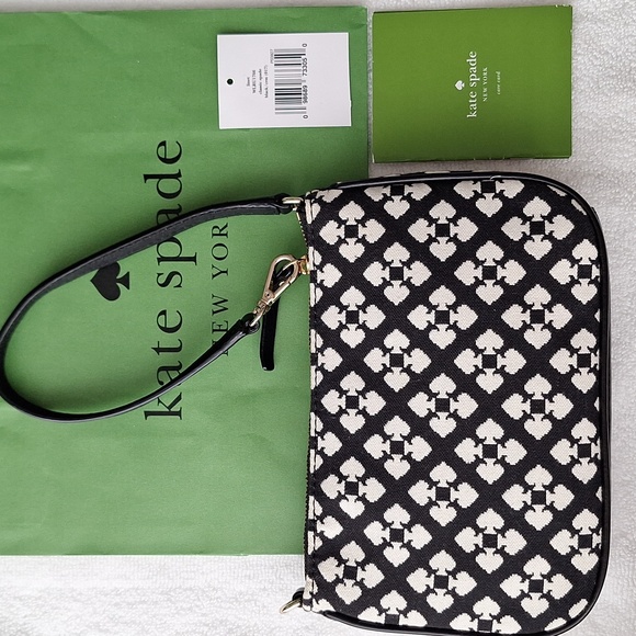 Kate Spade Convertible Strap Wristlet Bag Purse - Picture 3 of 10